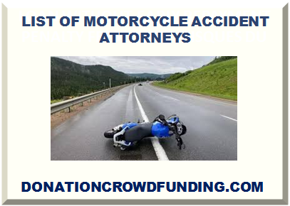 LIST OF MOTORCYCLE ACCIDENT ATTORNEYS 2022 2023