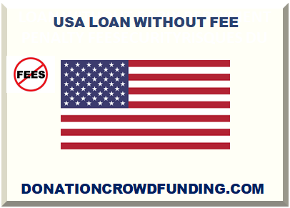 USA LOAN WITHOUT FEE